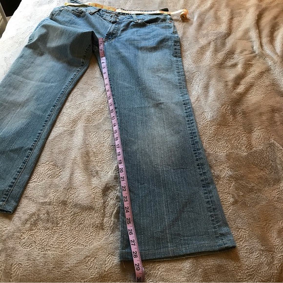 NWOT Seven 7 bootcut stretch light blue jeans Size 32 x 28 - Picture 10 of 10
